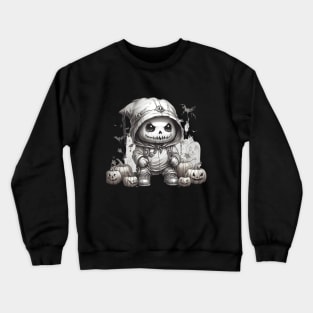 Pumpkin Halloween funny Crewneck Sweatshirt